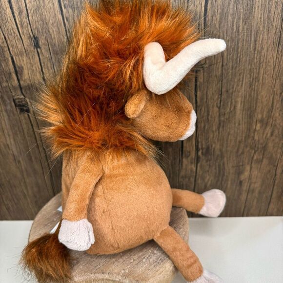 Jellycat Brown and Orange Highland Cow Stuffed Animal - Picture 11 of 13